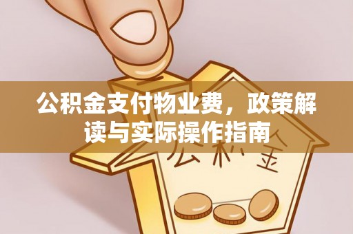 德惠公积金支付物业费，政策解读与实际操作指南