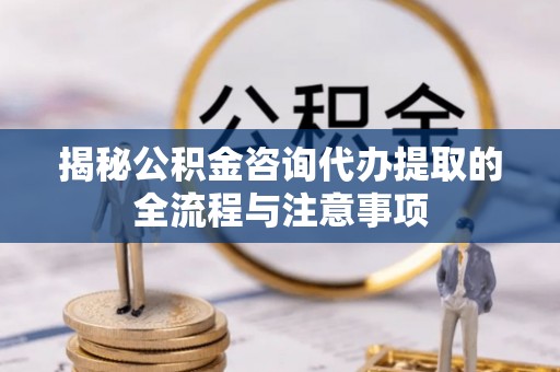 德惠揭秘公积金咨询代办提取的全流程与注意事项