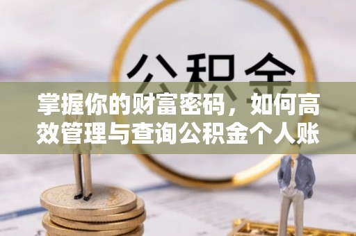 德惠掌握你的财富密码，如何高效管理与查询公积金个人账户信息